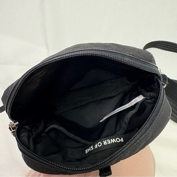 Athleta Crossbody Bag Black Adjustable Strap Belt Sport - Picture 4 of 9